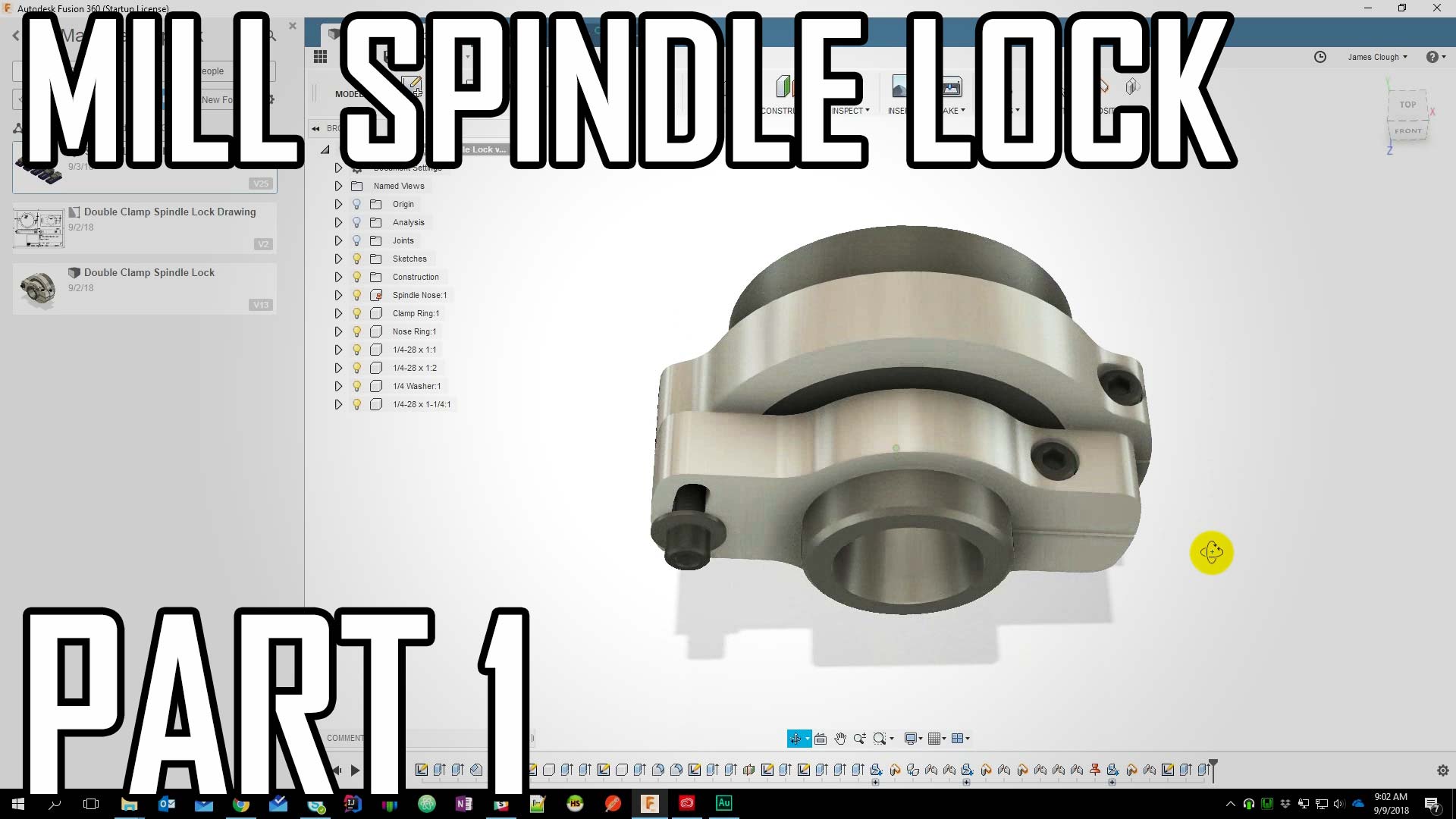 how-to-make-a-spindle-lock-for-the-grizzy-g0704-mill-part-1-design