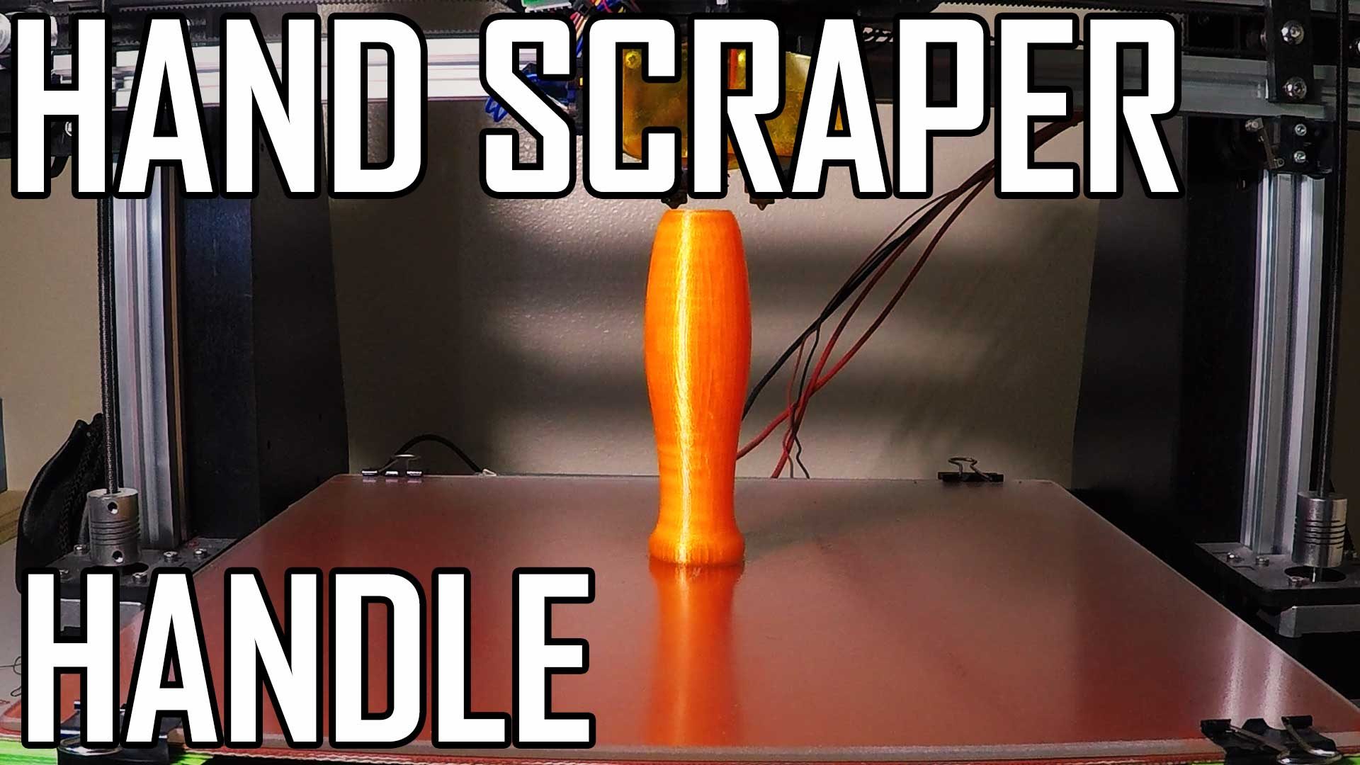Hand Scraper 5: Making a Handle