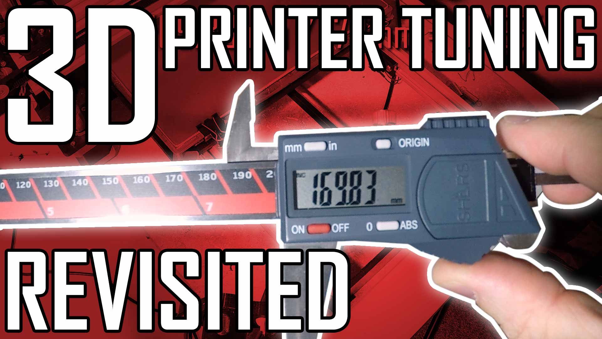 3D Printer Dimension Tuning Revisited
