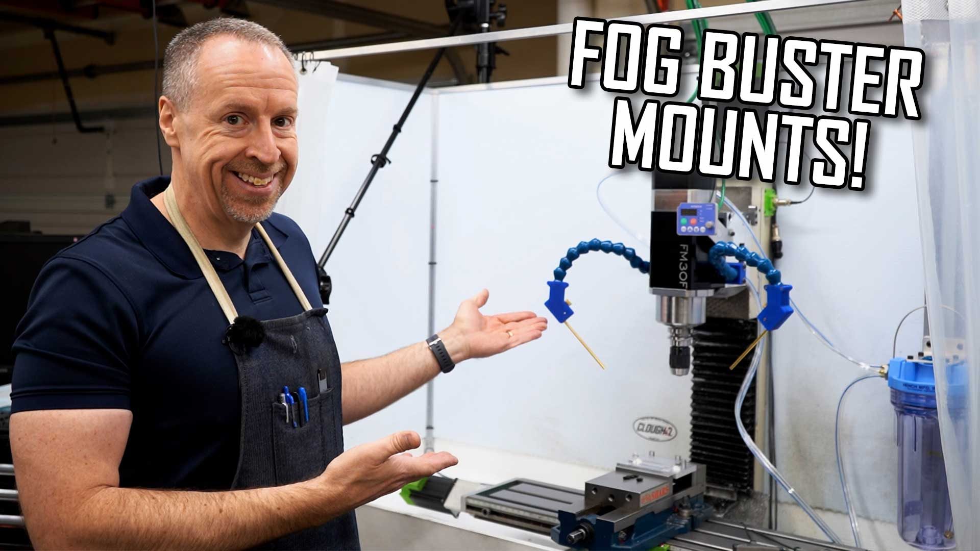 Making 3D Printed Fog Buster Mounts with Loc-Line