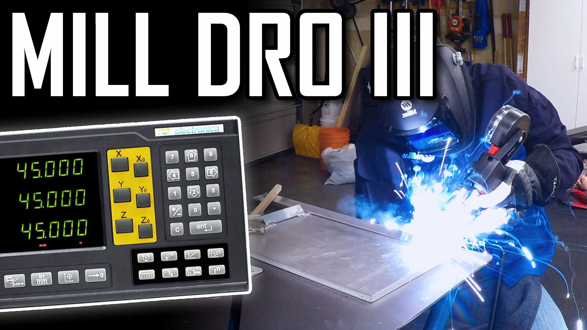 Installing a DRO on a PM-940 Milling Machine – Part 3 – 4-Axis EL400